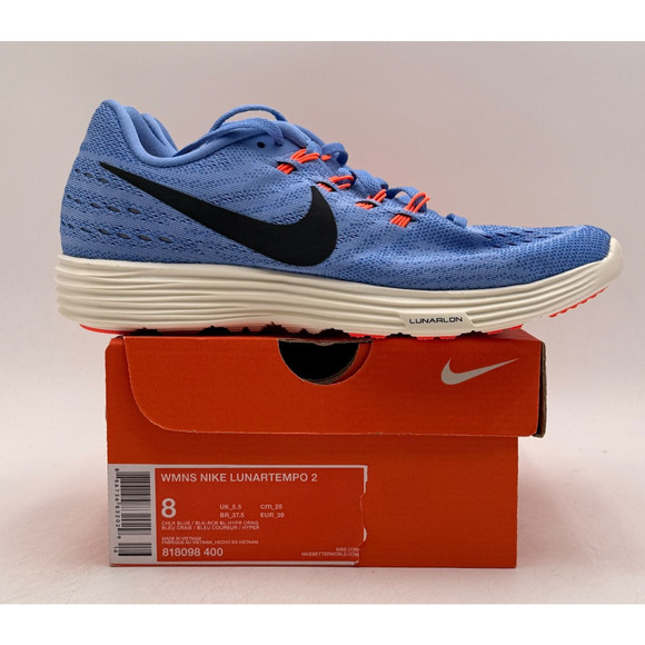 Nike LUNARTEMPO 2 Women's NEW Running Sneaker Blue US Size 8.5 - Picture 11 of 11